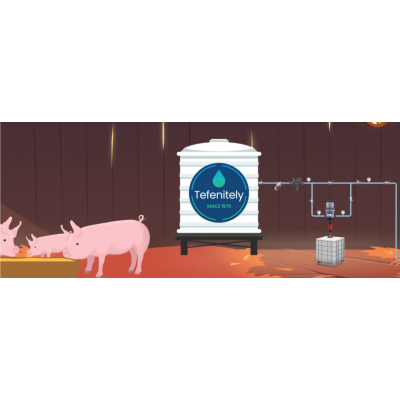 规模化猪场怎么省药？Tefen 加药器，药物节省 15%-30%+ 降腹泻率